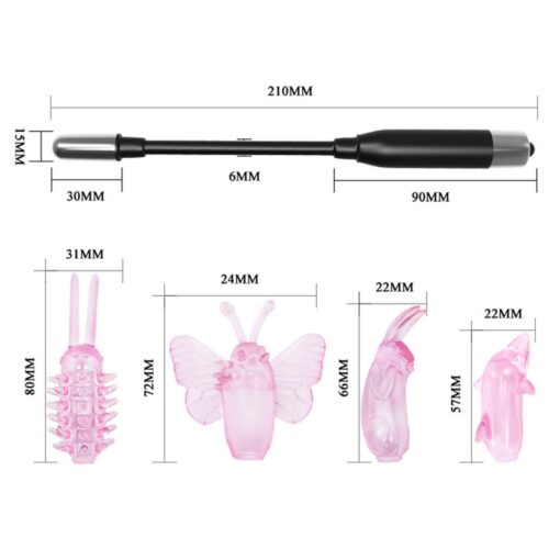 Baile- wizard magic wand, vibration bendable - obrazek 4
