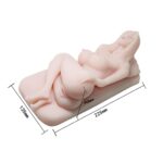 Baile – masturbator z 2 wibrującymi jajkami i dźwiękiem - obrazek 4