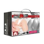 Crazy Bull – masturbator waginalno-analny z wibracją - obrazek 3