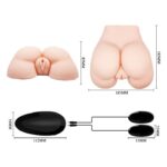 Crazy Bull – masturbator waginalno-analny z wibracją - obrazek 9