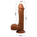 Baile Johnson – realistyczny dildo z przyssawką - obrazek 7