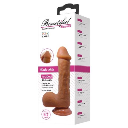 Baile Johnson – realistyczny dildo z przyssawką - obrazek 8