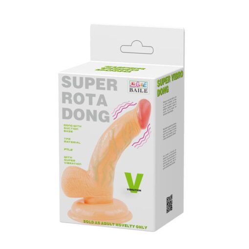 Baile – Super Rota Dong – dildo z funkcją wibracji i rotacji - obrazek 7