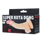 Baile Super Rota Dong – realistyczny wibrator z przyssawką i rotacją - obrazek 8