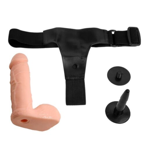 Baile – Ultra Passionate Harness, strap-on z wibracją - obrazek 4