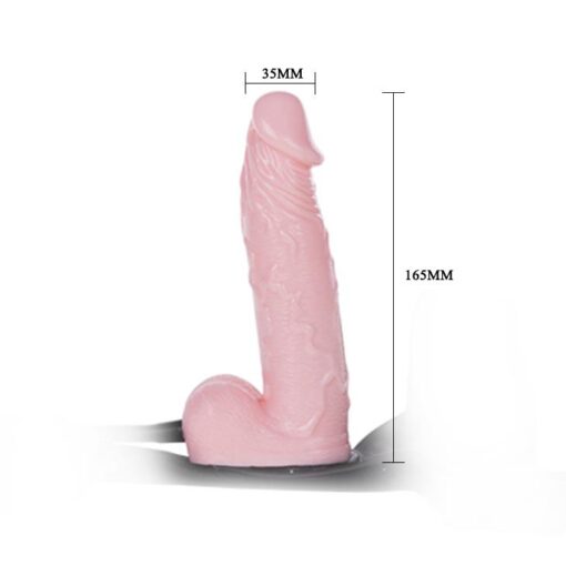 Baile – uprząż Ultra Harness Sensual Comfort z dildo - obrazek 5