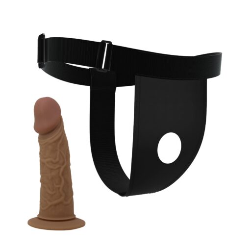 Pretty Love – Harness Briefs – Houston, dildo 6.8" - obrazek 3
