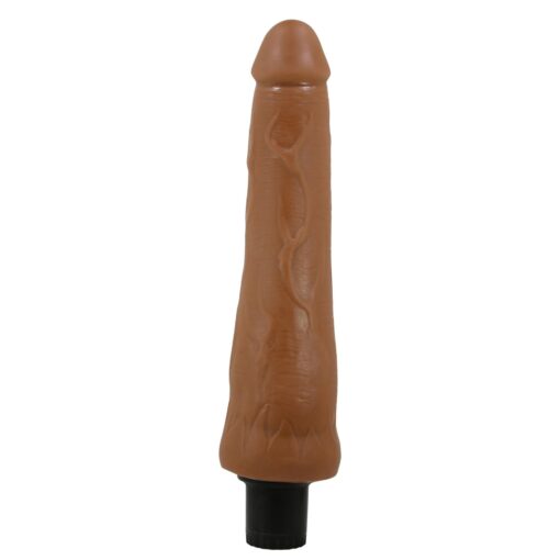 Baile – Alfredo 8.8" Sliding Skin – wibrator z przyssawką i miękką powłoką - obrazek 7