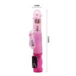Wibrator Crazy Rabbit – króliczek z podwójną stymulacją - obrazek 2