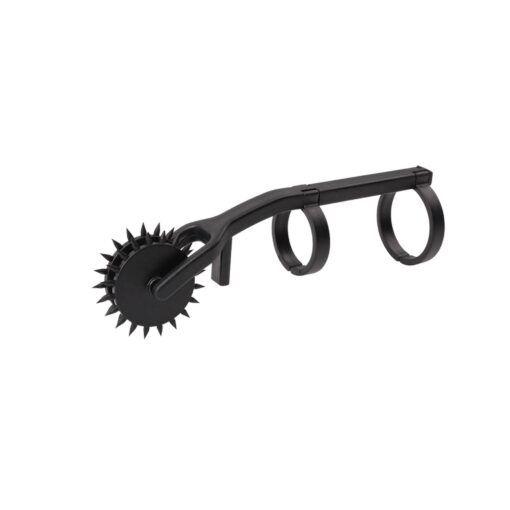Double Thorn Finger Pinwheel, gadżet BDSM do stymulacji skóry - obrazek 4