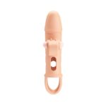 Romance – nakładka na penisa, materiał TPE, wibracja, bateria LR41×3, cielista - obrazek 2