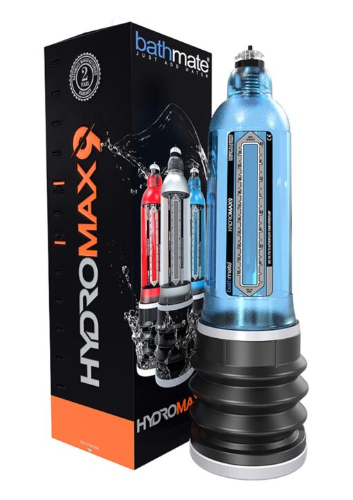 Hydromax 9 – pompka do penisa niebieska - obrazek 2
