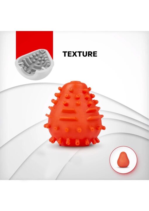 G-Egg – masturbator jajko czerwony - obrazek 5