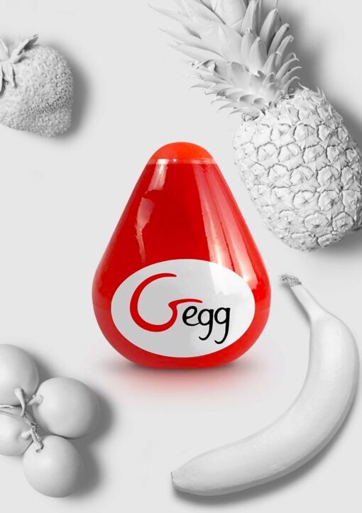 G-Egg – masturbator jajko czerwony - obrazek 6