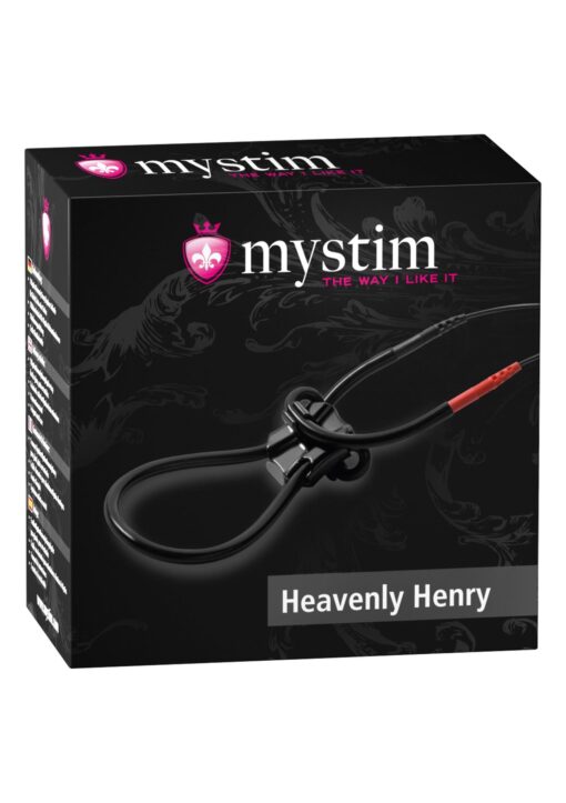 Mystim Heavenly Henry – korek analny czarny - obrazek 2