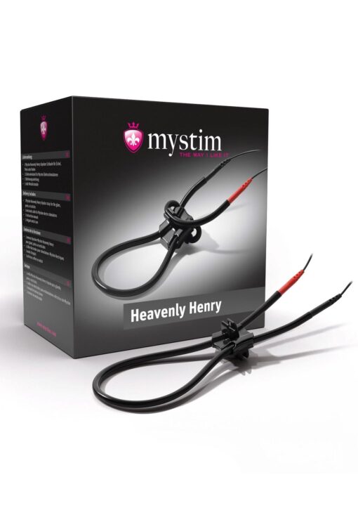 Mystim Heavenly Henry – korek analny czarny - obrazek 3
