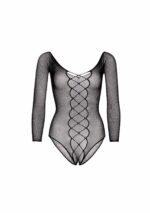 Body kabaretka bezkrokowe – czarne - obrazek 3