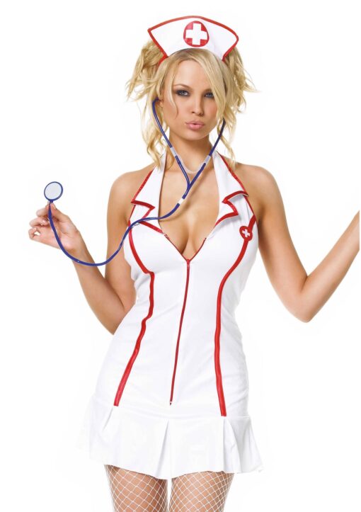 Kostium pielęgniarki Head Nurse – biały - obrazek 3