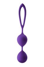 Kulki waginalne Flirts Kegel Balls – fioletowe - obrazek 2