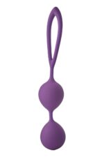 Kulki waginalne Flirts Kegel Balls – fioletowe - obrazek 3