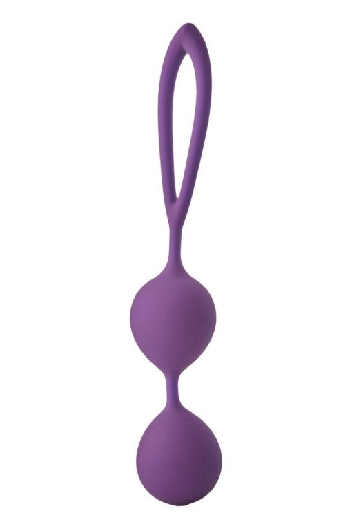 Kulki waginalne Flirts Kegel Balls – fioletowe - obrazek 3