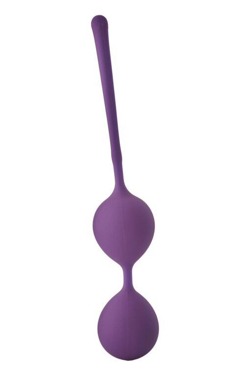 Kulki waginalne Flirts Kegel Balls – fioletowe - obrazek 5