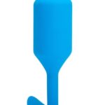 Wibrujący korek B-Vibe Snug Plug 3 – niebieski