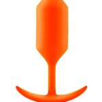 Korek B-Vibe Snug Plug 3 – pomarańczowy