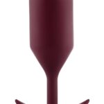 Korek B-Vibe Snug Plug 5 – ciemnoczerwony