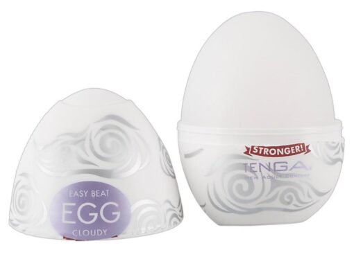 Masturbator Egg Cloudy – pojedynczy - obrazek 2