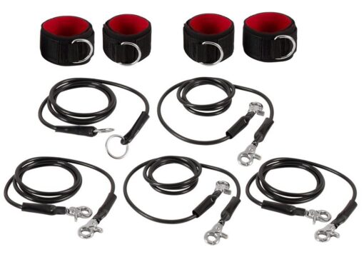 Zestaw bondage – 9 elementów - obrazek 3