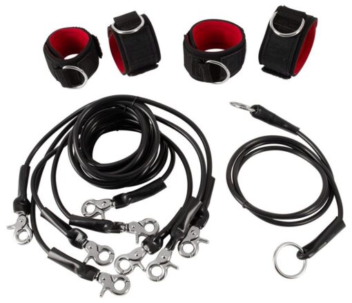 Zestaw bondage – 9 elementów - obrazek 4