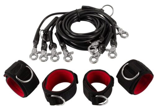 Zestaw bondage – 9 elementów - obrazek 5