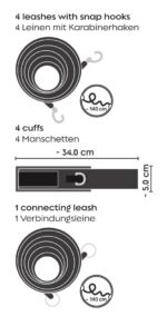 Zestaw bondage – 9 elementów - obrazek 8