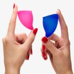 Kubeczek menstruacyjny Fun Cup A – turkusowy - obrazek 6