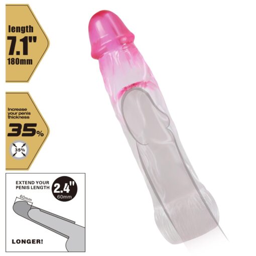 Wibrator Pretty Love Neron – 18 cm, TPR, wodoodporny - obrazek 2
