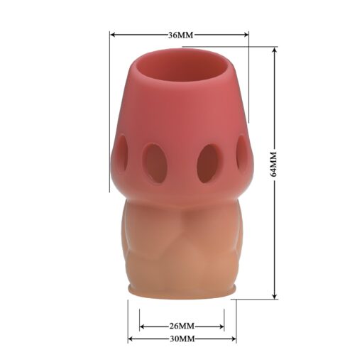 Pretty Love – Oscar, TPR, waterproof – wodoodporny wibrator wykonany z TPR - obrazek 8