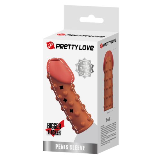 Nakładka na penisa – Pretty Love, TPR, wodoodporna - obrazek 7