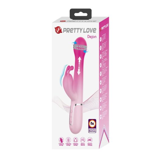 Wibrator Pretty Love Dejon – 7 wibracji, 4 rotacje, 4 posuwy - obrazek 2