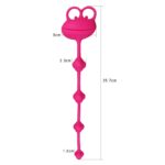 10"" silicone frog anal beads - obrazek 2