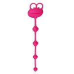 10"" silicone frog anal beads - obrazek 4