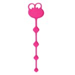 10"" silicone frog anal beads - obrazek 5