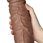 10.5' realistic chubby dildo - obrazek 7
