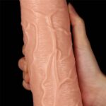 11' realistic long vibrating dildo - obrazek 4