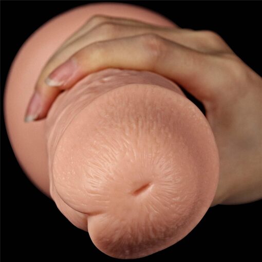 11' realistic long vibrating dildo - obrazek 8