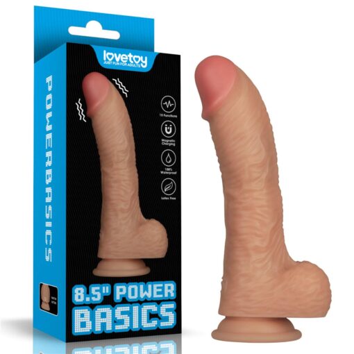 8.5' vibrating power basics cock - obrazek 14