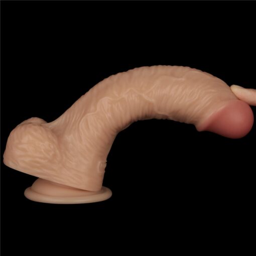 8.5' vibrating power basics cock - obrazek 4