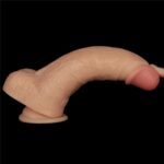 9' vibrating power basics cock - obrazek 5