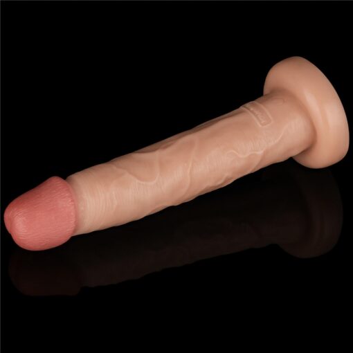 10' vibrating power basics cock - obrazek 7