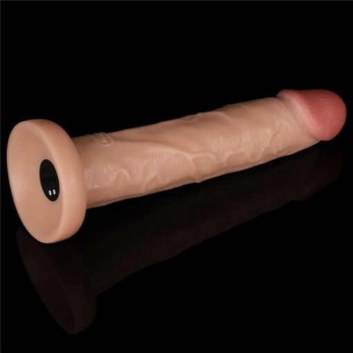 10' vibrating power basics cock - obrazek 6